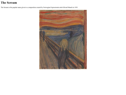 www/art/scream screenshot