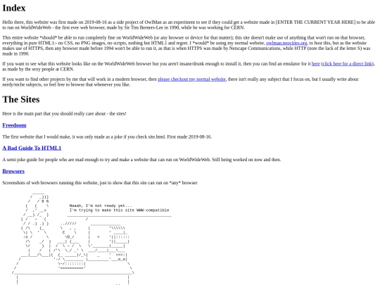 www screenshot
