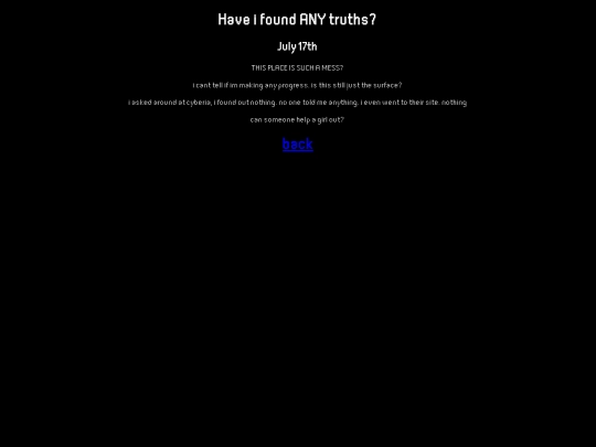blogs/HaveIFoundAnyTruths screenshot