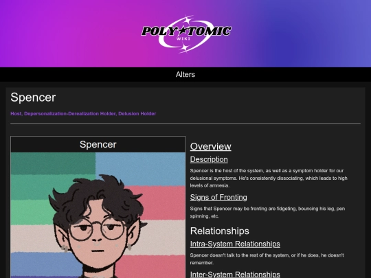alters/Spencer screenshot