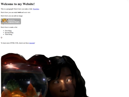 test screenshot
