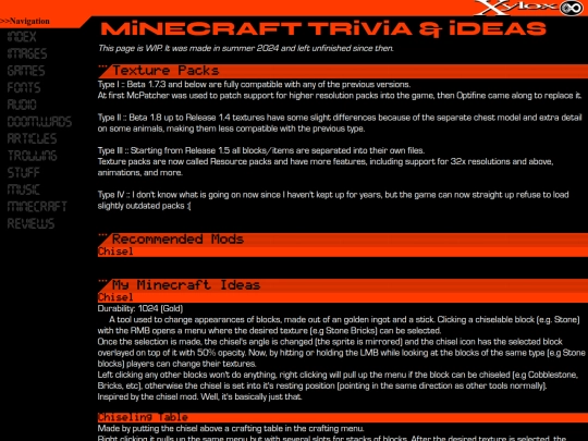 minecraft/ideas screenshot