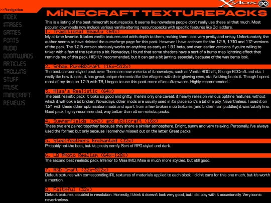minecraft/textures screenshot