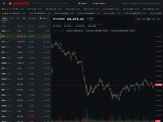 dex/cryptoflix screenshot