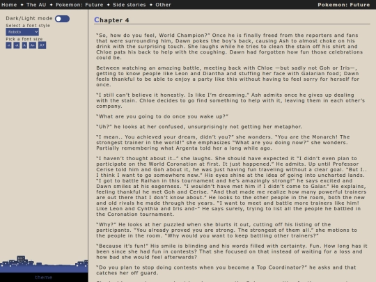 fanfics/coordination4 screenshot