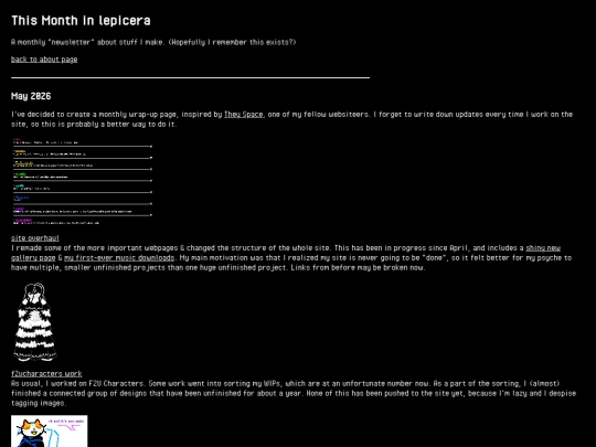 site/updates screenshot