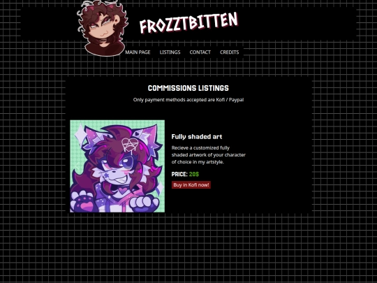 listings screenshot