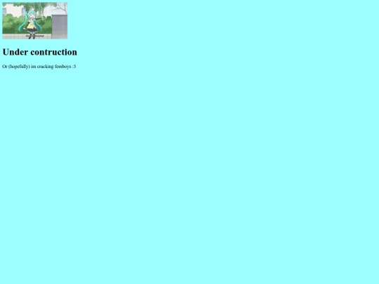 Blog screenshot
