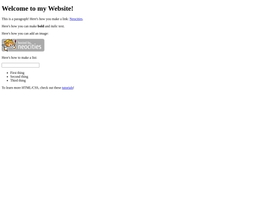 index screenshot