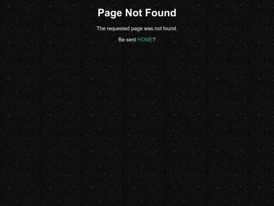not_found screenshot