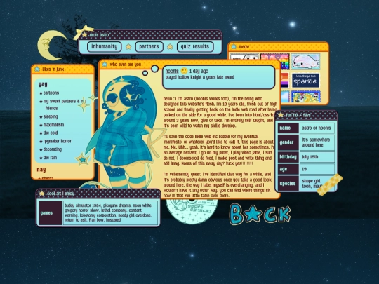 webmaster screenshot