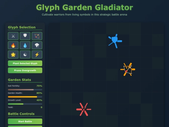 garden_glyph_gladiator screenshot