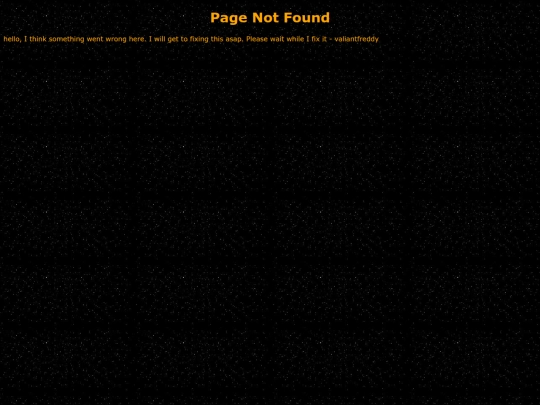 not_found screenshot