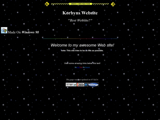 default screenshot