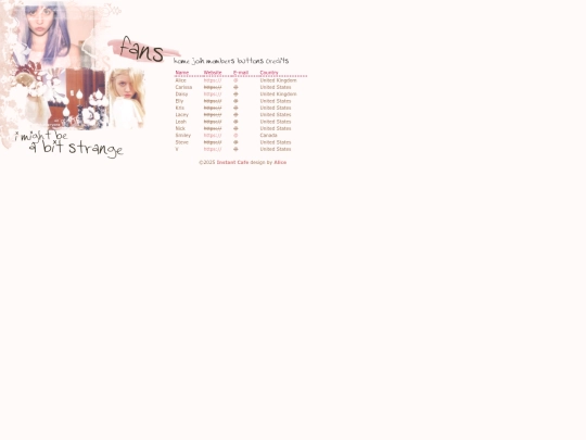 alli/fans screenshot