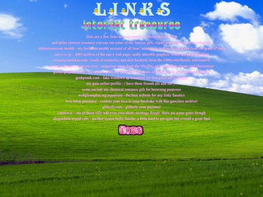 links screenshot