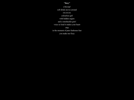 poetry/fizzy screenshot