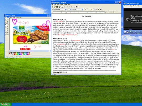 siteupdates screenshot