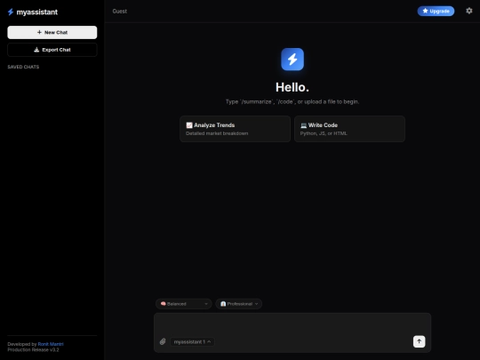 myassistant/BETA/chat4 screenshot