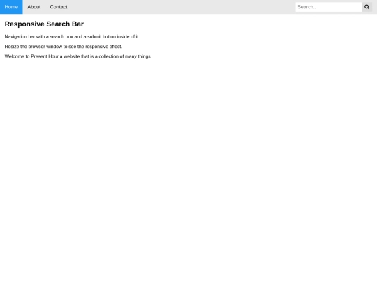 SearchBar screenshot