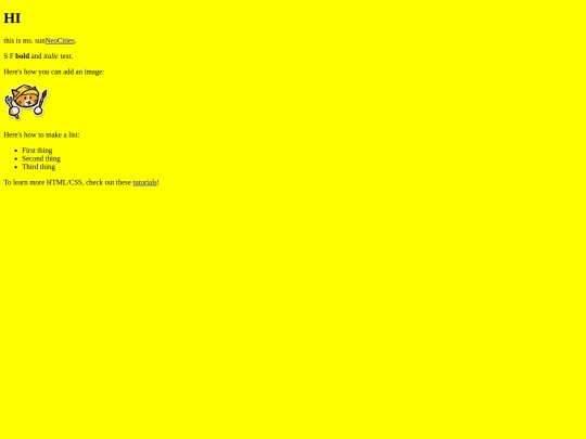 index screenshot