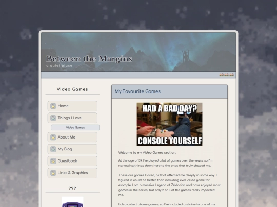 Videogames screenshot