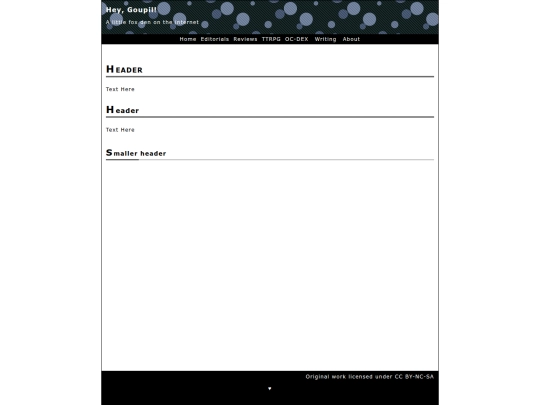 editorials/copypage-editorials screenshot