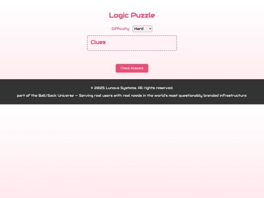 logic-grid screenshot
