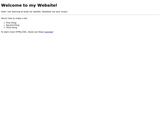 index screenshot