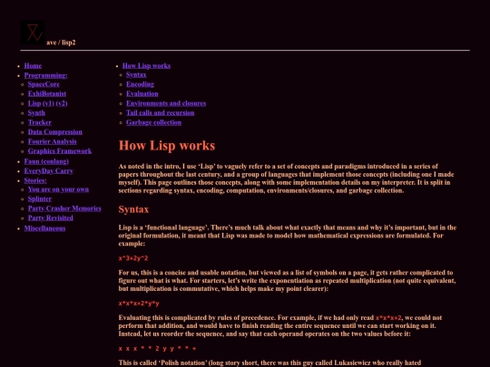 lisp2 screenshot