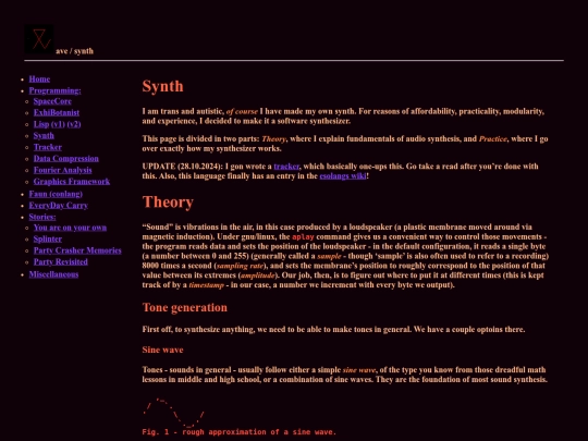 synth screenshot