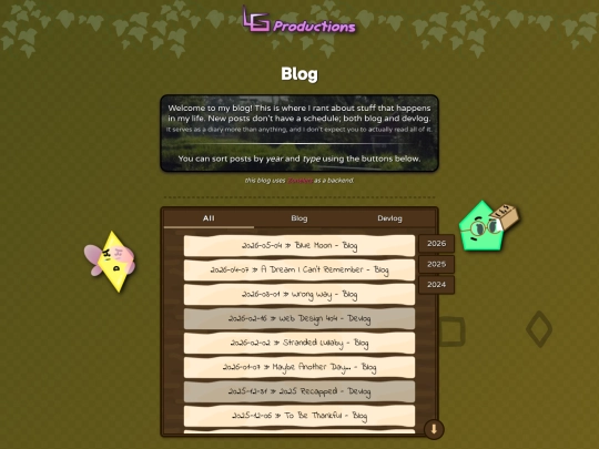 blog screenshot