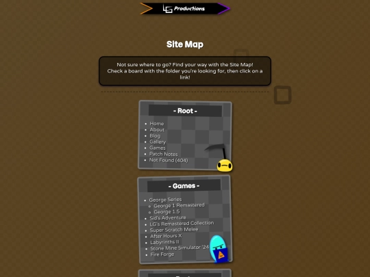 sitemap screenshot