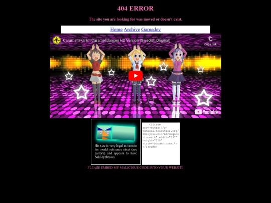 not_found screenshot