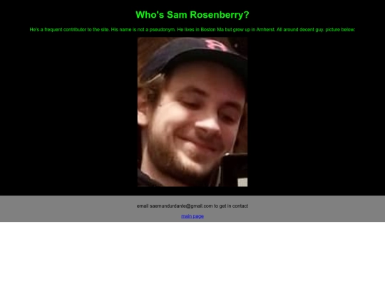 samrosenberry screenshot
