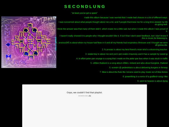 secondlung screenshot