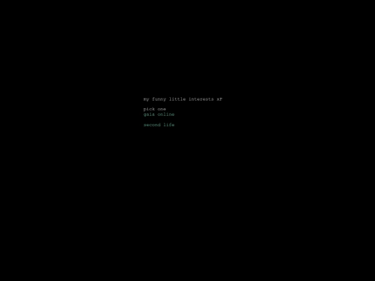 interests screenshot