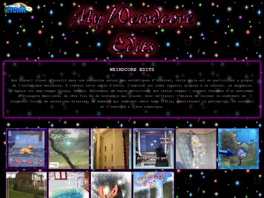 weirdcore screenshot
