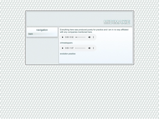 audio screenshot