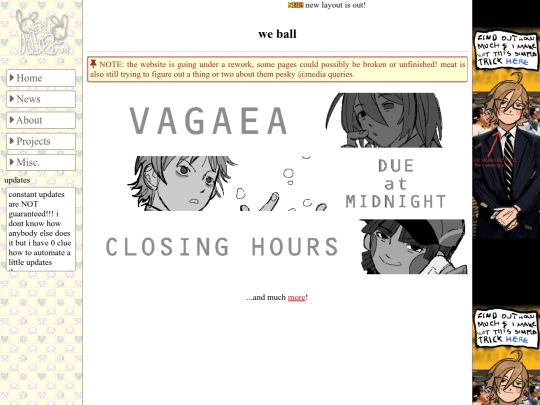 projects screenshot
