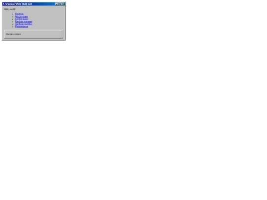 index screenshot