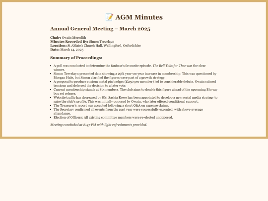 agm-minutes screenshot