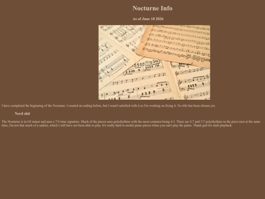 NocturneProgress screenshot