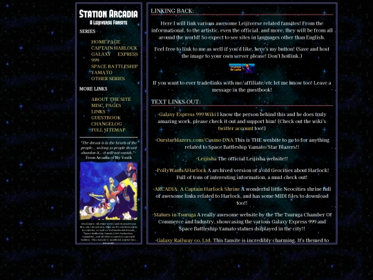 links screenshot