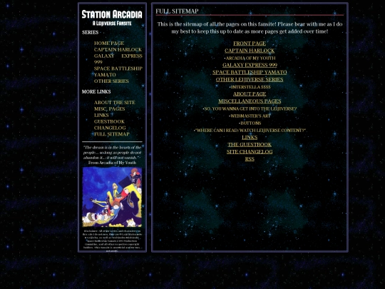 sitemap screenshot