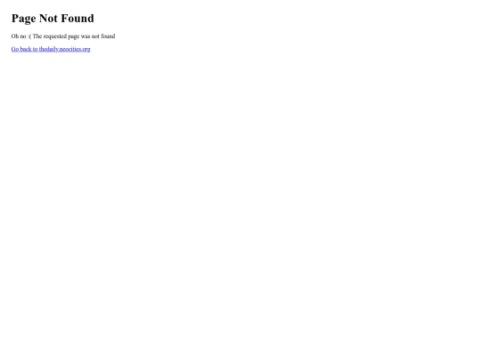 not_found screenshot