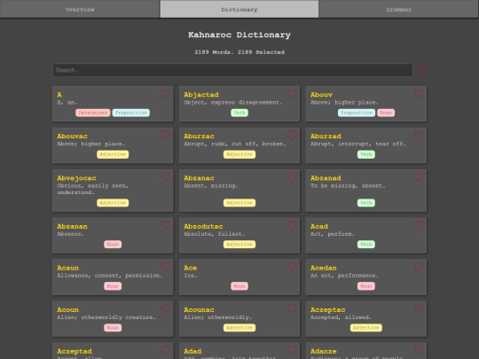 dictionary screenshot