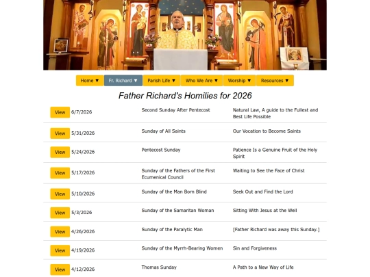 fr_richard/homilies2026 screenshot