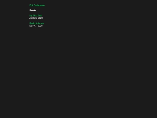 posts screenshot