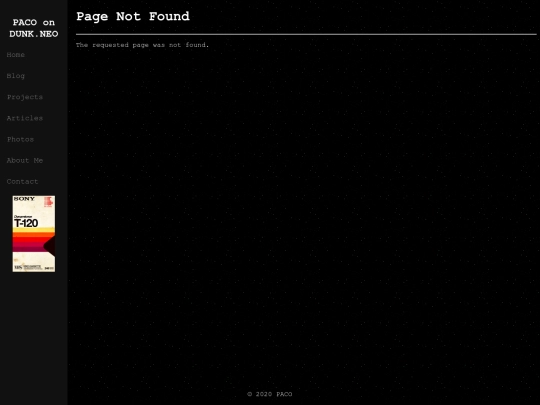 not_found screenshot